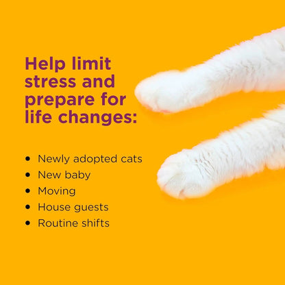 Cat Calming Diffuser Value Kit – 3 Plug-Ins & 6 Refills for Anxiety Relief