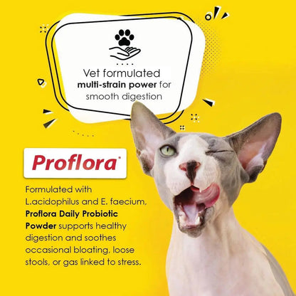 Cat Probiotics Digestive Gut Health Immune Support Powder 30 Packets