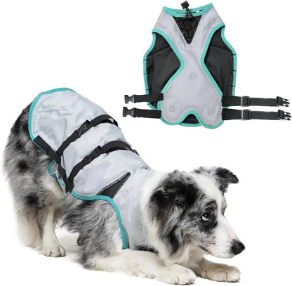 Dry-Activate Dog Cooling Vest, Machine Washable – Assorted Colors
