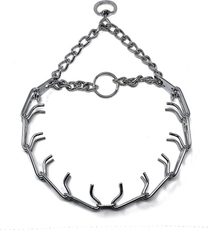 Herm Sprenger Prong Dog Training Collar Chrome Steel Anti Pull Adjustable