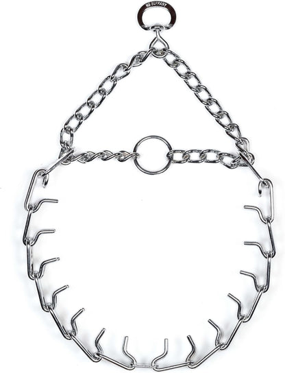 Herm Sprenger Prong Dog Training Collar Chrome Steel Anti Pull Adjustable