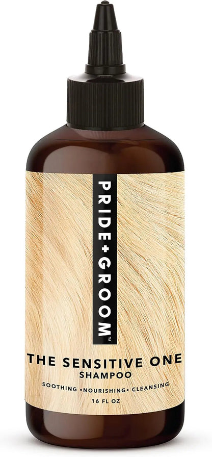 Pride + Groom Sensitive Dog Shampoo Natural Essential Oils 16oz